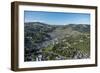 North East Valley, Dunedin, South Island, New Zealand, aerial-David Wall-Framed Photographic Print