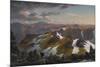 North-East View from the Northern Top of Mount Kosciusko, 1863-Eugene Von Guerard-Mounted Giclee Print