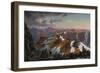 North-east View From the Northern Top of Mount Kosciusko-Eugene Von Guerard-Framed Giclee Print