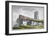 North-East View of All Saints Church, Fulham, London, C1800-null-Framed Giclee Print