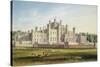 North East View of Lowther Castle, Westmoreland, Seat of the Earl of Lonsdale, 1814-John Buckler-Stretched Canvas