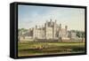 North East View of Lowther Castle, Westmoreland, Seat of the Earl of Lonsdale, 1814-John Buckler-Framed Stretched Canvas