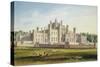 North East View of Lowther Castle, Westmoreland, Seat of the Earl of Lonsdale, 1814-John Buckler-Stretched Canvas