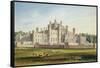 North East View of Lowther Castle, Westmoreland, Seat of the Earl of Lonsdale, 1814-John Buckler-Framed Stretched Canvas