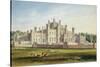 North East View of Lowther Castle, Westmoreland, Seat of the Earl of Lonsdale, 1814-John Buckler-Stretched Canvas