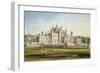 North East View of Lowther Castle, Westmoreland, Seat of the Earl of Lonsdale, 1814-John Buckler-Framed Giclee Print