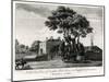 North East View of Sir John Elvil's House on Englefield Green Near Egham in Surry, 1775-Michael Angelo Rooker-Mounted Giclee Print