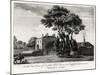 North East View of Sir John Elvil's House on Englefield Green Near Egham in Surry, 1775-Michael Angelo Rooker-Mounted Giclee Print