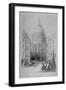 North-East View of St Paul's Cathedral, City of London, 1854-M & N Hanhart-Framed Premium Giclee Print