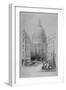 North-East View of St Paul's Cathedral, City of London, 1854-M & N Hanhart-Framed Premium Giclee Print