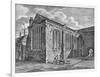 North-east view of the Chapel of the Holy Trinity, Leadenhall, City of London, c1825-Thomas Dale-Framed Giclee Print