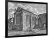 North-east view of the Chapel of the Holy Trinity, Leadenhall, City of London, c1825-Thomas Dale-Framed Giclee Print