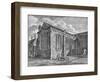 North-east view of the Chapel of the Holy Trinity, Leadenhall, City of London, c1825-Thomas Dale-Framed Giclee Print