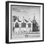 North-East View of the Church of St Botolph Aldersgate, City of London, 1739-William Henry Toms-Framed Giclee Print