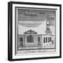 North-East View of the Church of St Botolph Aldersgate, City of London, 1750-null-Framed Giclee Print