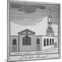 North-East View of the Church of St Botolph Aldersgate, City of London, 1750-null-Mounted Giclee Print