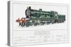 North Eastern Railway Express Loco No 730-W.j. Stokoe-Stretched Canvas