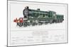 North Eastern Railway Express Loco No 730-W.j. Stokoe-Mounted Art Print