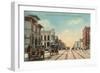 North Eighth Street, Sheboygan, Wisconsin-null-Framed Art Print