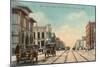 North Eighth Street, Sheboygan, Wisconsin-null-Mounted Art Print