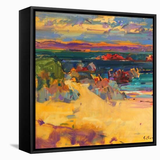 North End, Iona, 2012-Peter Graham-Framed Stretched Canvas