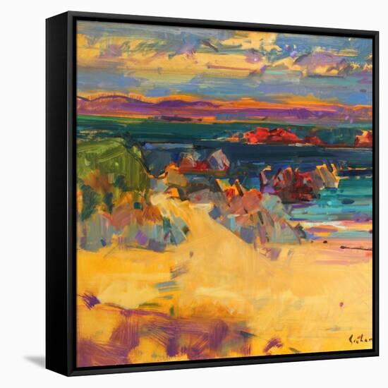 North End, Iona, 2012-Peter Graham-Framed Stretched Canvas