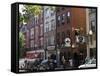 North End, Little Italy, Boston, Massachusetts, New England, USA-Amanda Hall-Framed Stretched Canvas