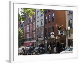 North End, Little Italy, Boston, Massachusetts, New England, USA-Amanda Hall-Framed Photographic Print