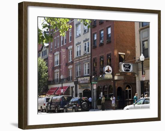 North End, Little Italy, Boston, Massachusetts, New England, USA-Amanda Hall-Framed Photographic Print