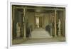 North Entrance Hall at Chatsworth House-William Henry Hunt-Framed Giclee Print