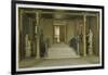 North Entrance Hall at Chatsworth House-William Henry Hunt-Framed Giclee Print