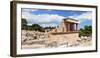 North Entrance of Minoan Palace, Knossos, Iraklion, Crete, Greece-null-Framed Photographic Print