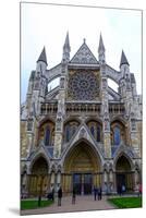 North entrance of Westminster Abbey, London, England, United Kingdom, Europe-Carlo Morucchio-Mounted Premium Photographic Print