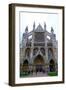 North entrance of Westminster Abbey, London, England, United Kingdom, Europe-Carlo Morucchio-Framed Photographic Print