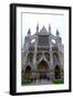 North entrance of Westminster Abbey, London, England, United Kingdom, Europe-Carlo Morucchio-Framed Photographic Print
