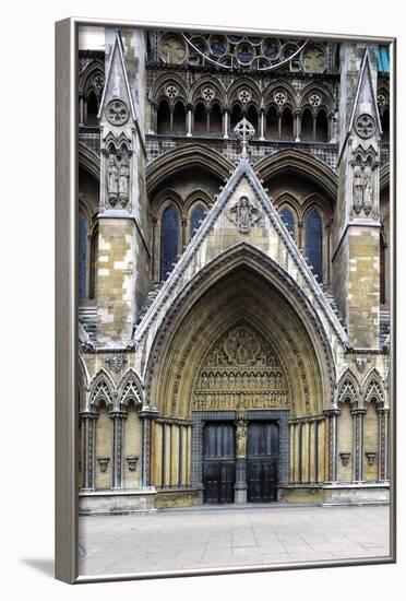 North Entrance, Westminster Abbey-null-Framed Photographic Print
