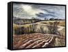 North Essex Landscape 1, c.1949-Isabel Alexander-Framed Stretched Canvas