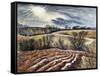 North Essex Landscape 1, c.1949-Isabel Alexander-Framed Stretched Canvas