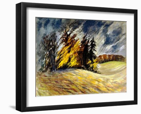 North Essex Landscape 3, c.1950-Isabel Alexander-Framed Giclee Print