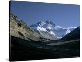 North Face, Mount Everest, 8848M, Himalayas, Tibet, China-Gavin Hellier-Stretched Canvas