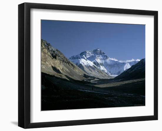 North Face, Mount Everest, 8848M, Himalayas, Tibet, China-Gavin Hellier-Framed Photographic Print