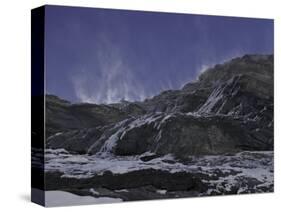 North Face of Eiger Landscape, Switzerland-Michael Brown-Stretched Canvas