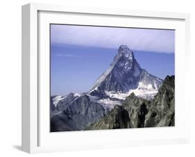 North Face of Matterhorn, Switzerland-Michael Brown-Framed Premium Photographic Print