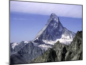 North Face of Matterhorn, Switzerland-Michael Brown-Mounted Premium Photographic Print