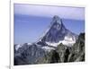 North Face of Matterhorn, Switzerland-Michael Brown-Framed Premium Photographic Print