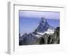 North Face of Matterhorn, Switzerland-Michael Brown-Framed Photographic Print