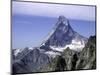 North Face of Matterhorn, Switzerland-Michael Brown-Mounted Photographic Print