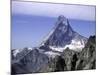 North Face of Matterhorn, Switzerland-Michael Brown-Mounted Photographic Print
