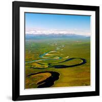 North Fork of the National Wild and Scenic River South of the Brooks Range in Alaska-P.A. Lawrence-Framed Photographic Print