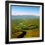 North Fork of the National Wild and Scenic River South of the Brooks Range in Alaska-P.A. Lawrence-Framed Photographic Print